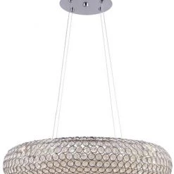 Budget ✔️ Patriot Lighting® Arya Chrome LED Pendant ❤️