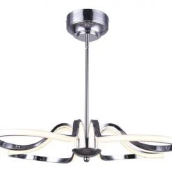 New 🎉 Patriot Lighting® Keely LED Chrome Chandelier 🥰