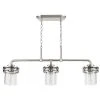 Top 10 🌟 Patriot Lighting® Joska Brushed Nickel 3 Light Island Light ⭐