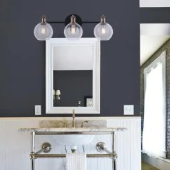 Best deal ✔️ Patriot Lighting® Karris Matte Black & Gold 3-Light Vanity Light ⌛ 7 Best deal ✔️ Patriot Lighting® Karris Matte Black & Gold 3-Light Vanity Light ⌛ -Patriot Lighting Sales 3518444 LIFE