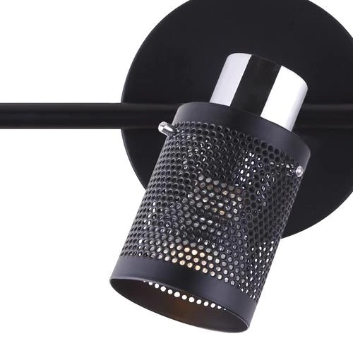 Top 10 😀 Patriot Lighting® Orie Matte Black & Chrome 3-Light Flush Mount Ceiling Light 👍 4 Top 10 😀 Patriot Lighting® Orie Matte Black & Chrome 3-Light Flush Mount Ceiling Light 👍 - Image 2