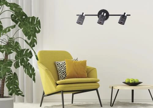 Top 10 😀 Patriot Lighting® Orie Matte Black & Chrome 3-Light Flush Mount Ceiling Light 👍 5 Top 10 😀 Patriot Lighting® Orie Matte Black & Chrome 3-Light Flush Mount Ceiling Light 👍 - Image 3