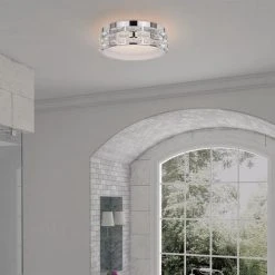 Hot Sale ⌛ Patriot Lighting® Elegant Home Weaver Integrated LED Flush Mount Ceiling Light ❤️ 11 Hot Sale ⌛ Patriot Lighting® Elegant Home Weaver Integrated LED Flush Mount Ceiling Light ❤️ -Patriot Lighting Sales 3518471 Alt3