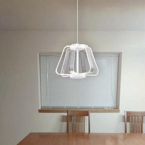 Cheapest ✨ Patriot Lighting® Suvi White Integrated LED Pendant 💯 6 Cheapest ✨ Patriot Lighting® Suvi White Integrated LED Pendant 💯 - Image 4