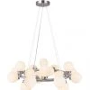 Coupon 😉 Patriot Lighting® Nayah 20-Light Brushed Nickel Chandelier 🔥 -Patriot Lighting Sales 3518480