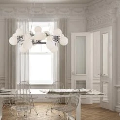 Coupon 😉 Patriot Lighting® Nayah 20-Light Brushed Nickel Chandelier 🔥 -Patriot Lighting Sales 3518480 LIFE