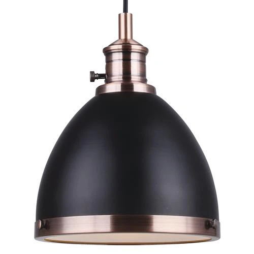 Coupon 🥰 Patriot Lighting® Ava II Black And Copper 1-Light Mini Pendant 🤩 4 Coupon 🥰 Patriot Lighting® Ava II Black And Copper 1-Light Mini Pendant 🤩 - Image 2