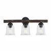 Hot Sale ⭐ Patriot Lighting® Spruce Black Walnut 3-Light Vanity Light 🛒 -Patriot Lighting Sales 3518605 Master