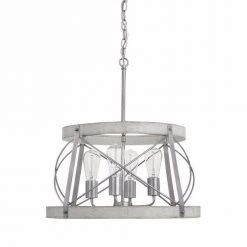 Coupon 🎉 Patriot Lighting® Bea White Wash Faux Wood And Galvanized 4-Light Pendant 🔔 9 Coupon 🎉 Patriot Lighting® Bea White Wash Faux Wood And Galvanized 4-Light Pendant 🔔 -Patriot Lighting Sales 3518606 Alt1