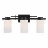 Cheapest ⭐ Patriot Lighting® Michael Matte Black 3-Light Vanity Light 🤩 -Patriot Lighting Sales 3518614 Master