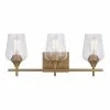 New ⭐ Patriot Lighting® Malbec Satin Gold 3-Light Vanity Light ✨ -Patriot Lighting Sales 3518619 Master