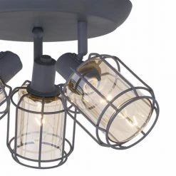 Buy 🎉 Patriot Lighting® Dorian Matte Gray 3-Light Track Light ✨ -Patriot Lighting Sales 3518628 Alt2