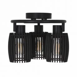 Wholesale 🔥 Patriot Lighting® Bernard Matte Black 3-Light Track Light 🛒 -Patriot Lighting Sales 3518629 Alt1