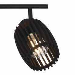 Budget 🌟 Patriot Lighting® Bernard Matte Black 3-Light Track Light ⭐ -Patriot Lighting Sales 3518630 Alt3