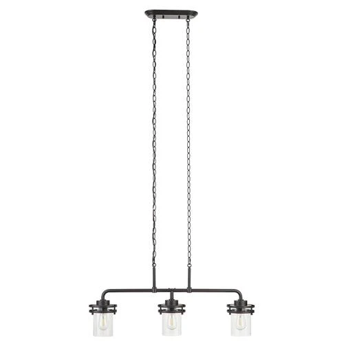 Buy 👍 Patriot Lighting® Joska Matte Black 3-Light Island Light 🛒 6 Buy 👍 Patriot Lighting® Joska Matte Black 3-Light Island Light 🛒 - Image 4