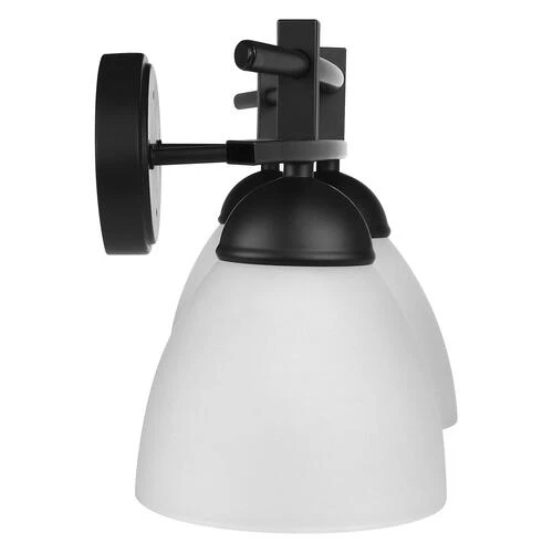 Budget ✨ Patriot Lighting® Meila 3-Light Matte Black Integrated LED Vanity Light 💯 4 Budget ✨ Patriot Lighting® Meila 3-Light Matte Black Integrated LED Vanity Light 💯 - Image 2