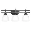 Budget ✨ Patriot Lighting® Meila 3-Light Matte Black Integrated LED Vanity Light 💯 -Patriot Lighting Sales 3518654 Master2