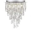 Top 10 ⌛ Patriot Lighting® Shana Silver 4-Light Flush Mount Ceiling Light ✔️