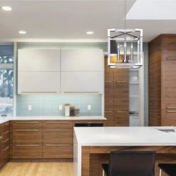 Buy 🔥 Patriot Lighting® Cleavon Chrome 4-Light Pendant 🛒 -Patriot Lighting Sales 3518678 P SC