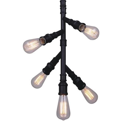 Cheap 🎁 Patriot Lighting® Tullio Matte Black 5-Light Pendant 🔔 5 Cheap 🎁 Patriot Lighting® Tullio Matte Black 5-Light Pendant 🔔 - Image 3
