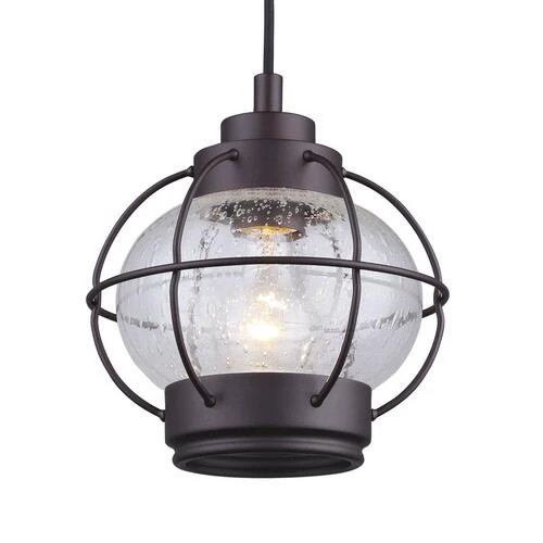 Budget 🎁 Patriot Lighting® Potter Oil-Rubbed Bronze 1-Light Pendant 🔔 5 Budget 🎁 Patriot Lighting® Potter Oil-Rubbed Bronze 1-Light Pendant 🔔 - Image 3