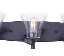Cheap 🛒 Patriot Lighting® Dee Matte Black 3-Light Vanity Light 🛒
