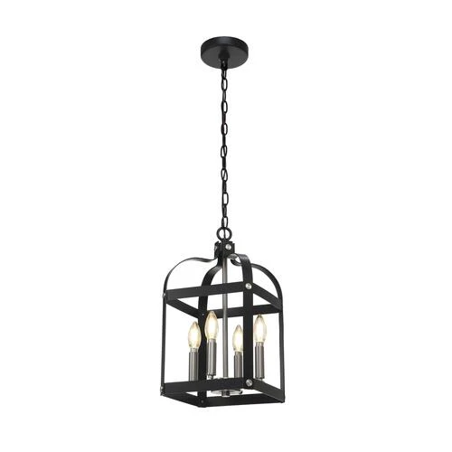 Brand new 😍 Patriot Lighting® Bazel Black 4-Light Pendant ⭐ 3 Brand new 😍 Patriot Lighting® Bazel Black 4-Light Pendant ⭐