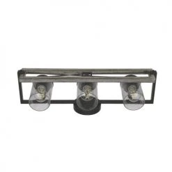 Brand new ❤️ Patriot Lighting® Lizzie Matte Black 3-Light Vanity Light 😀 18 Brand new ❤️ Patriot Lighting® Lizzie Matte Black 3-Light Vanity Light 😀 -Patriot Lighting Sales 3518701 CMYK Bottom