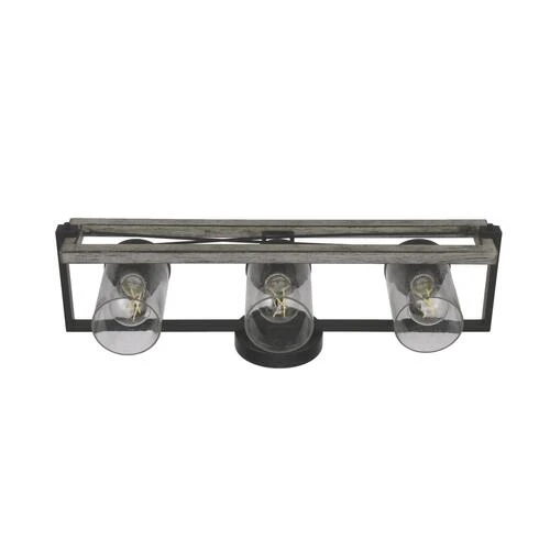 Brand new ❤️ Patriot Lighting® Lizzie Matte Black 3-Light Vanity Light 😀 7 Brand new ❤️ Patriot Lighting® Lizzie Matte Black 3-Light Vanity Light 😀 - Image 5