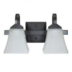 Best reviews of ✔️ Patriot Lighting® Squire Brushed Bronze 2-Light Vanity Light 🥰