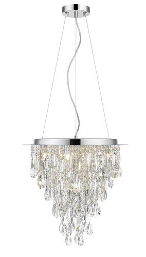 Flash Sale 🛒 Patriot Lighting® Shana Silver 5-Light Chandelier 🔥 6 Flash Sale 🛒 Patriot Lighting® Shana Silver 5-Light Chandelier 🔥 - Image 4