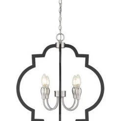 Deals 🧨 Patriot Lighting® Tamara Black 4-Light Pendant 🌟 -Patriot Lighting Sales 3518731 P