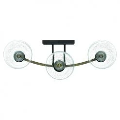 Outlet 👏 Patriot Lighting® Danae Matte Black 3-Light Vanity Light 🎁 -Patriot Lighting Sales 3518732 Alt6V1