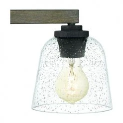 Outlet 👏 Patriot Lighting® Danae Matte Black 3-Light Vanity Light 🎁 -Patriot Lighting Sales 3518732 Alt7V1