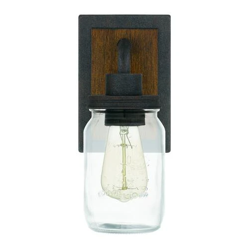 Budget 🔔 Patriot Lighting® Wheland Matte Black 1-Light Vanity Light ❤️ 4 Budget 🔔 Patriot Lighting® Wheland Matte Black 1-Light Vanity Light ❤️ - Image 2