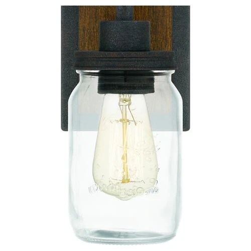 Budget 🔔 Patriot Lighting® Wheland Matte Black 1-Light Vanity Light ❤️ 8 Budget 🔔 Patriot Lighting® Wheland Matte Black 1-Light Vanity Light ❤️ - Image 6