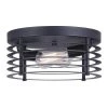 Discount 🥰 Patriot Lighting® Gabel Matte Black 2-Light Flush Mount Ceiling Light 👏 -Patriot Lighting Sales 3518739 P