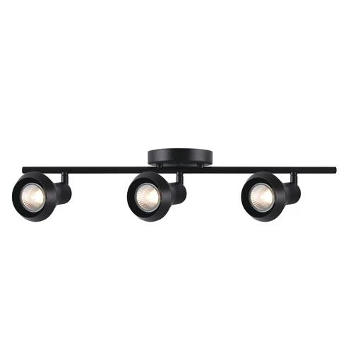 Cheap ⌛ Patriot Lighting® Blair Matte Black 3-Light Fixed Track Light ✔️ 4 Cheap ⌛ Patriot Lighting® Blair Matte Black 3-Light Fixed Track Light ✔️ - Image 2