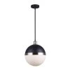 Cheap ⭐ Patriot Lighting® Wali Matte Black & Brushed Nickel 1-Light Pendant 🎁 1 Cheap ⭐ Patriot Lighting® Wali Matte Black & Brushed Nickel 1-Light Pendant 🎁 -Patriot Lighting Sales 3518745 P