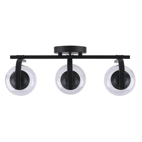 Discount ✔️ Patriot Lighting® Kari Matte Black 3-Light Vanity Light 🌟 4 Discount ✔️ Patriot Lighting® Kari Matte Black 3-Light Vanity Light 🌟 - Image 2
