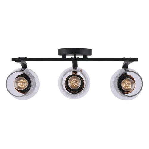 Discount ✔️ Patriot Lighting® Kari Matte Black 3-Light Vanity Light 🌟 6 Discount ✔️ Patriot Lighting® Kari Matte Black 3-Light Vanity Light 🌟 - Image 4