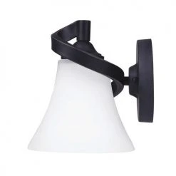 New ⌛ Patriot Lighting® Dee Rubbed Antique Bronze 1-Light Vanity Light ⌛ -Patriot Lighting Sales 3518755 RS