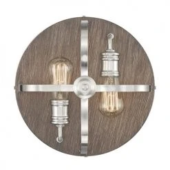 Best reviews of 💯 Patriot Lighting® Waverly Satin Nickel & Wood 2-Light Flush Mount Ceiling Light ❤️ 8 Best reviews of 💯 Patriot Lighting® Waverly Satin Nickel & Wood 2-Light Flush Mount Ceiling Light ❤️ -Patriot Lighting Sales 3518764 Alt3