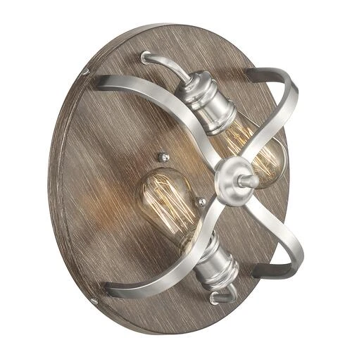 Best reviews of 💯 Patriot Lighting® Waverly Satin Nickel & Wood 2-Light Flush Mount Ceiling Light ❤️ 6 Best reviews of 💯 Patriot Lighting® Waverly Satin Nickel & Wood 2-Light Flush Mount Ceiling Light ❤️ - Image 4