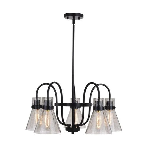 Deals 💯 Patriot Lighting® Renley Black 5-Light Chandelier ✨ 7 Deals 💯 Patriot Lighting® Renley Black 5-Light Chandelier ✨ - Image 5