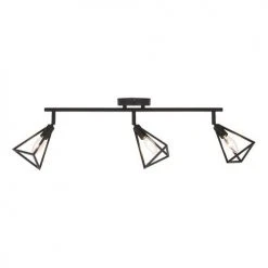 Flash Sale ✨ Patriot Lighting® Tribeck Matte Black 3-Light Fixed Track Light 👏 -Patriot Lighting Sales 3518787 Alt3