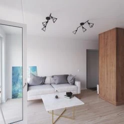 Flash Sale ✨ Patriot Lighting® Tribeck Matte Black 3-Light Fixed Track Light 👏 -Patriot Lighting Sales 3518787 Alt5