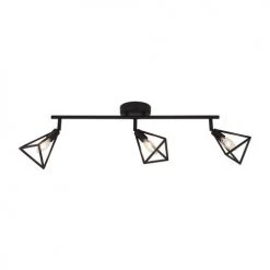 Flash Sale ✨ Patriot Lighting® Tribeck Matte Black 3-Light Fixed Track Light 👏 -Patriot Lighting Sales 3518787 Alt8