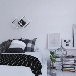 Top 10 ❤️ Patriot Lighting® Diamon Matte Black Integrated LED Flush Mount Ceiling Light ✔️ -Patriot Lighting Sales 3518791 Alt9