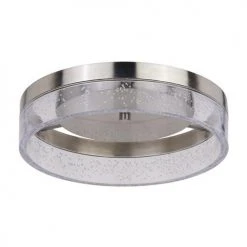 Discount ⌛ Patriot Lighting® Leah Satin Nickel Integrated LED Flush Mount Ceiling Light 👍 13 Discount ⌛ Patriot Lighting® Leah Satin Nickel Integrated LED Flush Mount Ceiling Light 👍 -Patriot Lighting Sales 3518792 Alt2